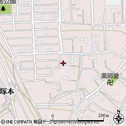 埼玉県さいたま市桜区塚本253周辺の地図