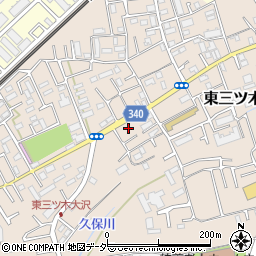 埼玉県狭山市東三ツ木215周辺の地図