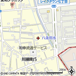 埼玉県越谷市川柳町5丁目51周辺の地図