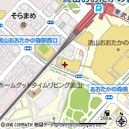 ノジマ・モバイル　流山・おおたかの森ＳＣ店周辺の地図