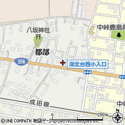 千葉県我孫子市都部39-2周辺の地図