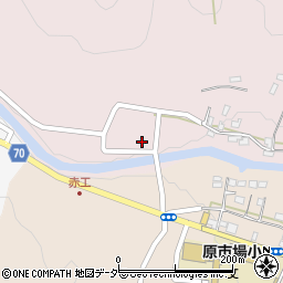 埼玉県飯能市原市場281-1周辺の地図