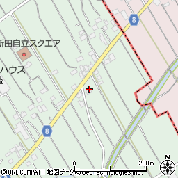 埼玉県狭山市中新田330周辺の地図