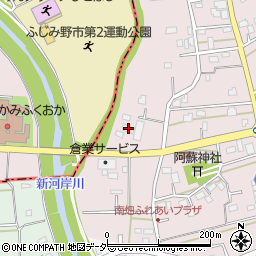 埼玉県富士見市東大久保205周辺の地図