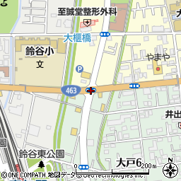 鈴谷小学校周辺の地図