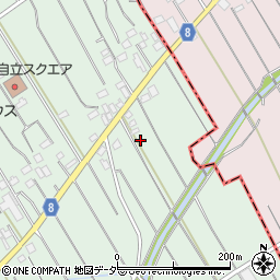 埼玉県狭山市中新田321周辺の地図