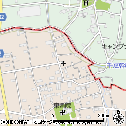 埼玉県草加市柿木町1549-2周辺の地図