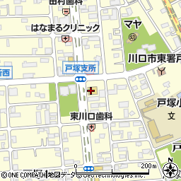 ジェーソン東川口店周辺の地図