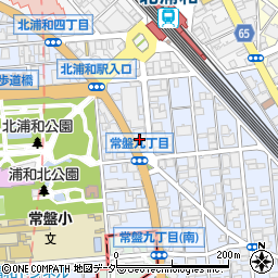 早稲田アカデミー北浦和校周辺の地図