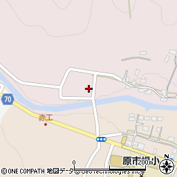埼玉県飯能市原市場281-2周辺の地図