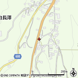 山梨県北杜市高根町長澤412周辺の地図