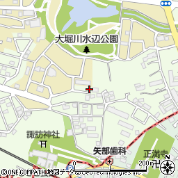千葉県流山市駒木95周辺の地図