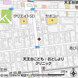 天王台ビル周辺の地図