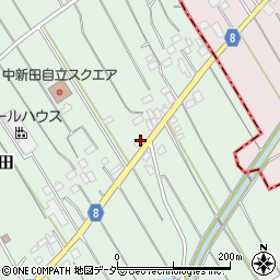 埼玉県狭山市中新田45周辺の地図