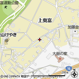 埼玉県狭山市上奥富1081周辺の地図