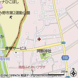 埼玉県富士見市東大久保164周辺の地図
