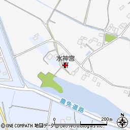 水神宮周辺の地図