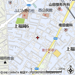 グループホームみんなの家・上福岡周辺の地図