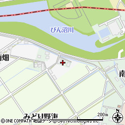 埼玉県富士見市南畑新田76-2周辺の地図