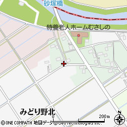 埼玉県富士見市南畑新田7-4周辺の地図
