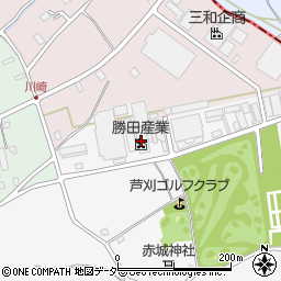 勝田産業株式会社周辺の地図