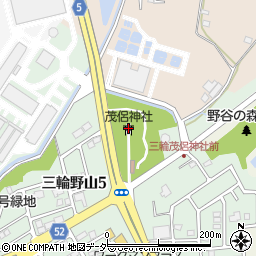 茂侶神社周辺の地図