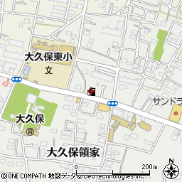 ａｐｏｌｌｏｓｔａｔｉｏｎセルフ浦和大久保ＳＳ周辺の地図