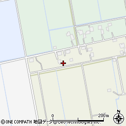 茨城県稲敷郡河内町大徳鍋子新田143周辺の地図