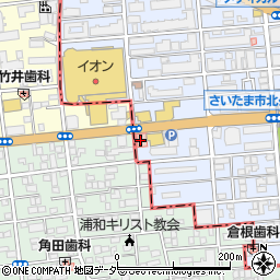 ＤＯＧＬＩＦＥ　浦和店周辺の地図