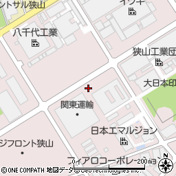 埼玉県狭山市広瀬台2丁目周辺の地図
