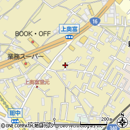 埼玉県狭山市上奥富111周辺の地図