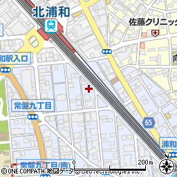 十勝平野 北浦和店周辺の地図