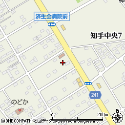 あけぼの児童公園トイレ周辺の地図