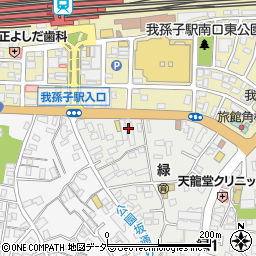 セレモ我孫子駅ホール周辺の地図