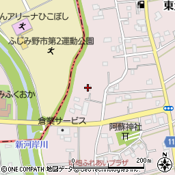 埼玉県富士見市東大久保211周辺の地図