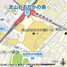 三井住友銀行流山おおたかの森ショッピングセンター ＡＴＭ周辺の地図