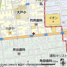 代々木個別指導学院　埼大通り校周辺の地図