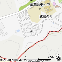 埼玉県日高市武蔵台6丁目10-1周辺の地図