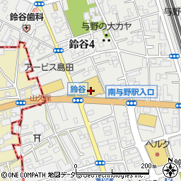 ニトリ埼大通り南与野店周辺の地図