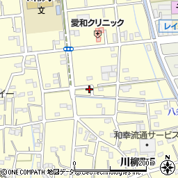 埼玉県越谷市川柳町5丁目25周辺の地図