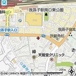 我孫子市・我孫子南地区　高齢者なんでも相談室周辺の地図