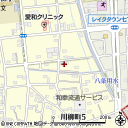 埼玉県越谷市川柳町5丁目31周辺の地図