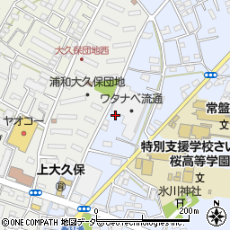 埼玉県さいたま市桜区上大久保306周辺の地図