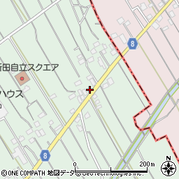 埼玉県狭山市中新田32周辺の地図