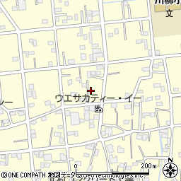 埼玉県越谷市川柳町2丁目91-2周辺の地図