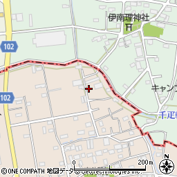 埼玉県草加市柿木町1557周辺の地図