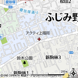 ＵＲ都市機構アクティ上福岡３号棟周辺の地図