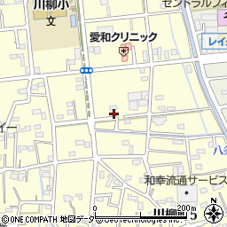 埼玉県越谷市川柳町5丁目20周辺の地図