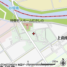 埼玉県富士見市南畑新田39周辺の地図