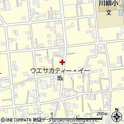 埼玉県越谷市川柳町2丁目86周辺の地図